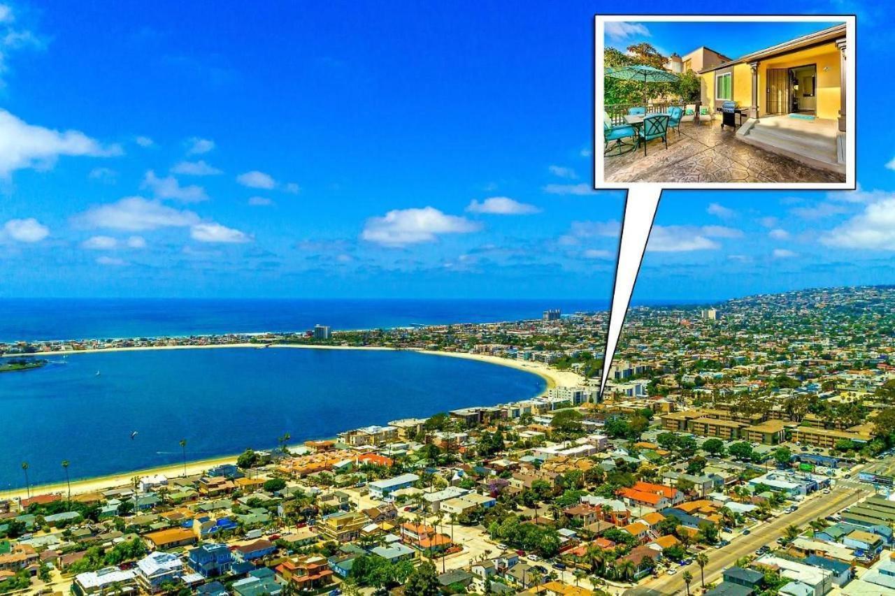 Villa Riviera Bay View Dream - Private Patio With Bay View And Parking San Diego Exterior foto